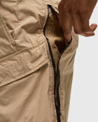 C.P. Company 50 Fili Stretch Utility Shorts Beige - Mens - Cargo Shorts