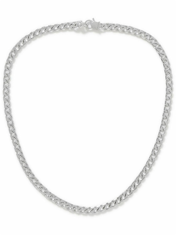Photo: Tom Wood - Frankie Rhodium-Plated Chain Necklace