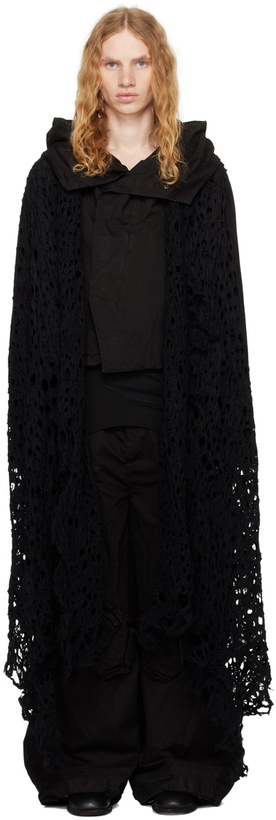 Photo: Julius Black Ruptured Vest Shawl