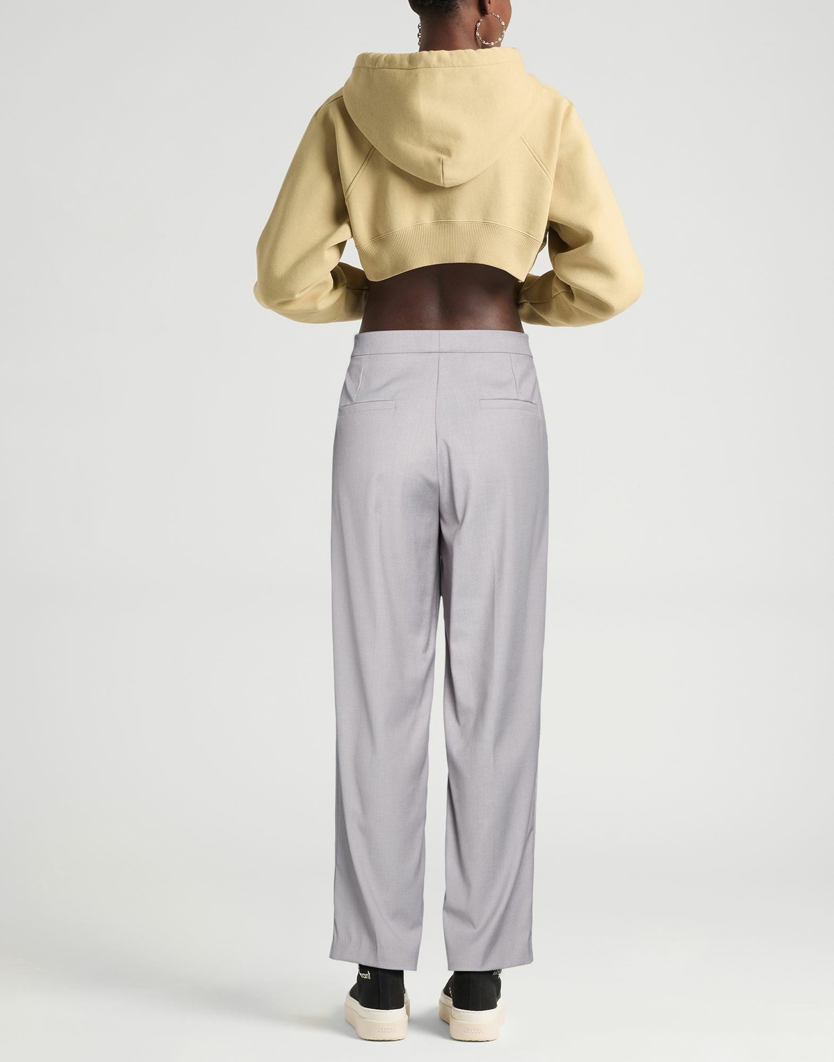 Jijil Womens Pants in Grey