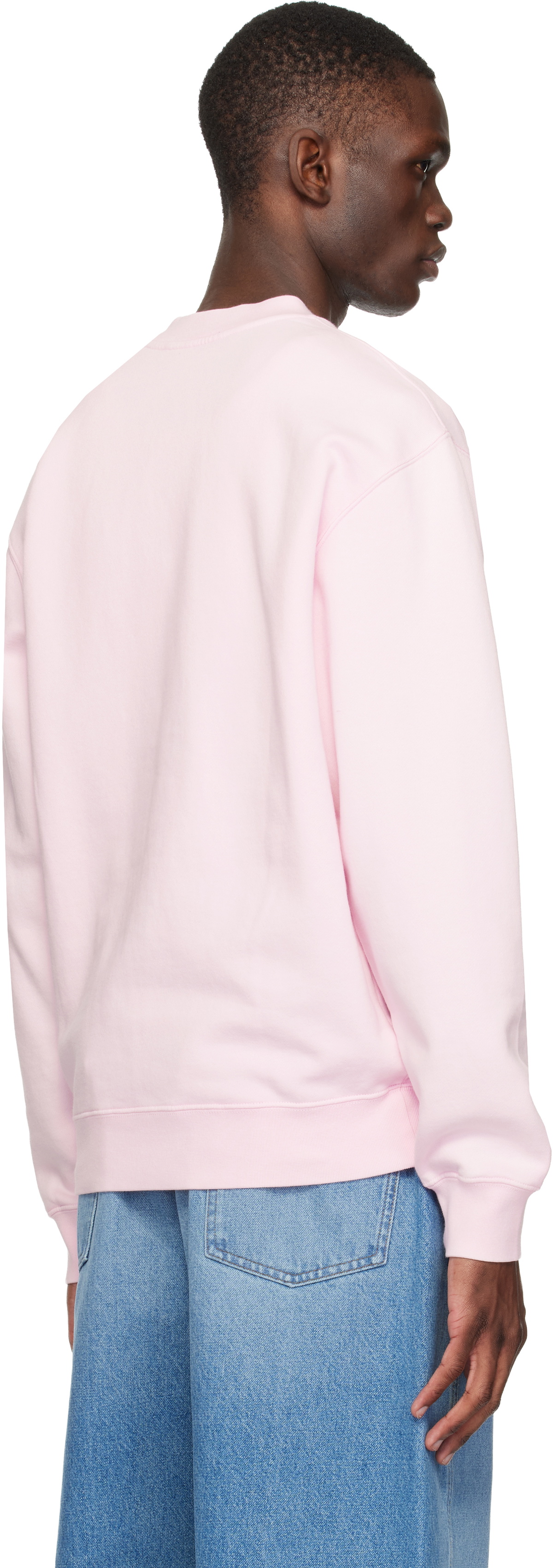JACQUEMUS Pink 'The Gros Grain' Sweatshirt