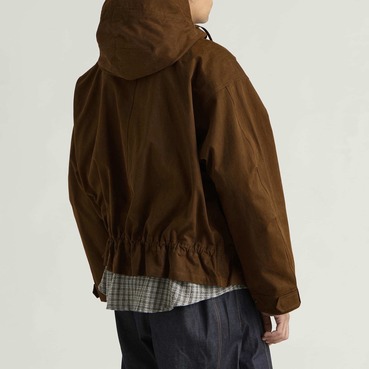 Sage Nation Men's Aviemore Parka Jacket in Bark Brown