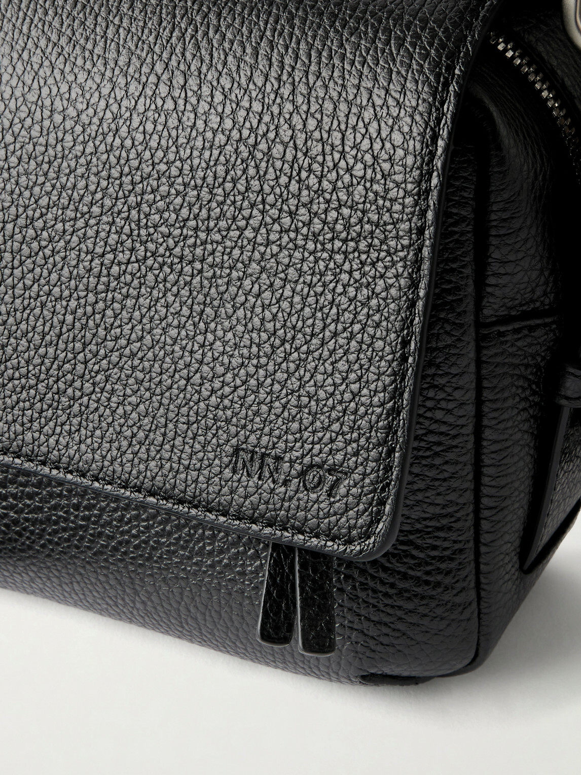 NN07 - Port Small Satchel 90023 Full-Grain Leather Messenger Bag