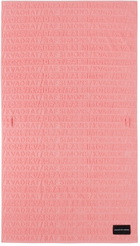 Kvadrat/Raf Simons Pink Beach Towel