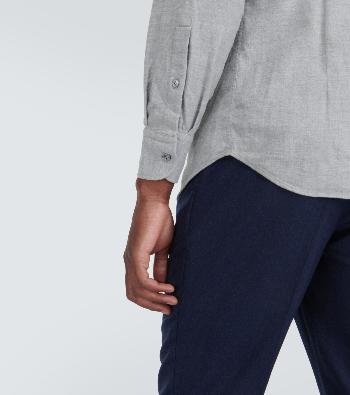 Blazer LARDINI En Coton Rayé Gris - Taille IT 52 (L/Large) - Occasion En Très Bon état
