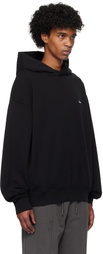 C2H4 Black Staff Uniform Logo Hoodie
