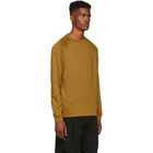 Nanamica Tan Long Sleeve Dualwarm T-Shirt