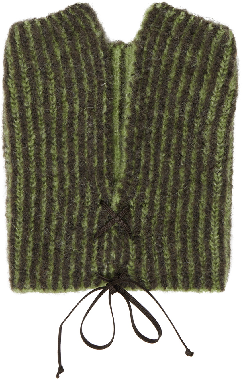 paloma wool Ingrid 付け襟 green Paloma Wool Green & Brown Ingrid Collar Paloma Wool