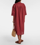 Loro Piana Lindsie linen kaftan