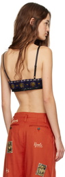 Bode Multicolor Deco Collage Bra