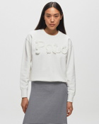 Polo Ralph Lauren Wmns Rope Long Sleeve Sweatshirt White - Womens - Zippers