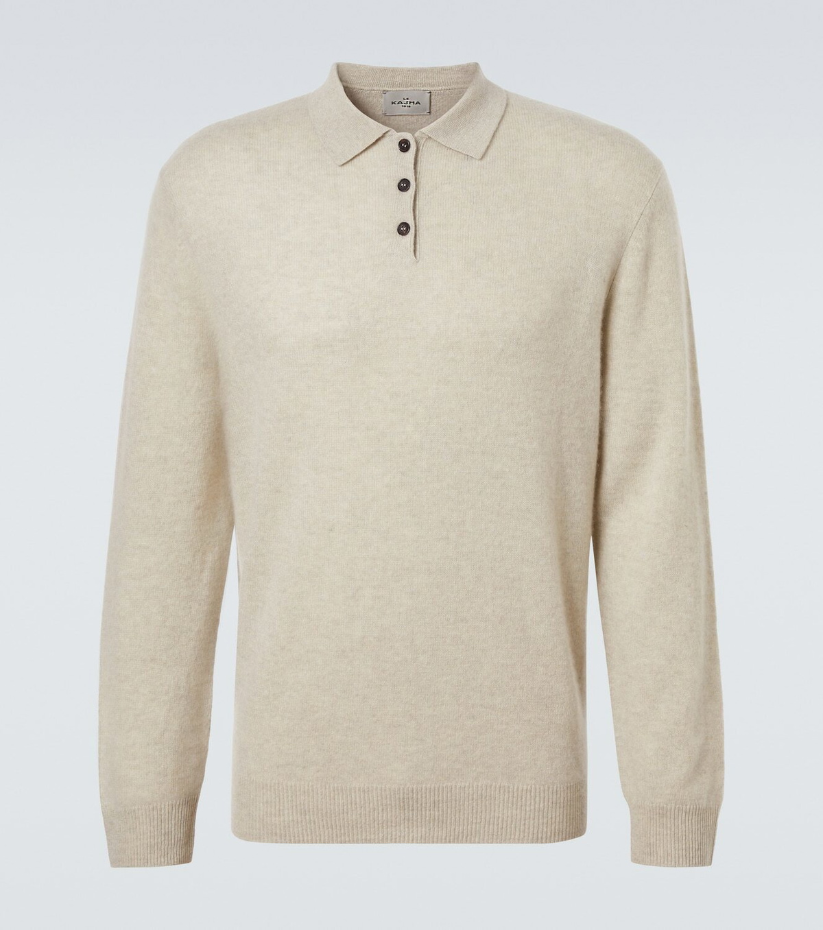 Le Kasha Crete cashmere polo sweater