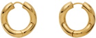 Charlotte Chesnais Gold Wave Earrings