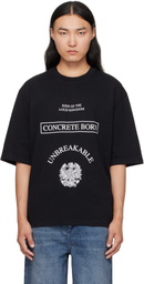Han Kjobenhavn Black 'Kingdom' Oversized T-shirt
