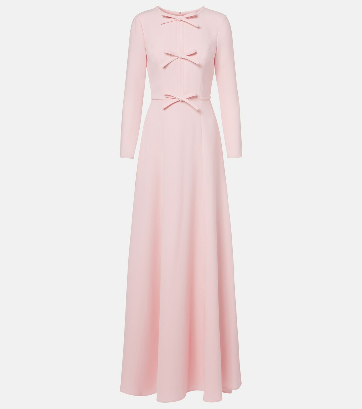 Carolina Herrera Bow-detail crêpe gown