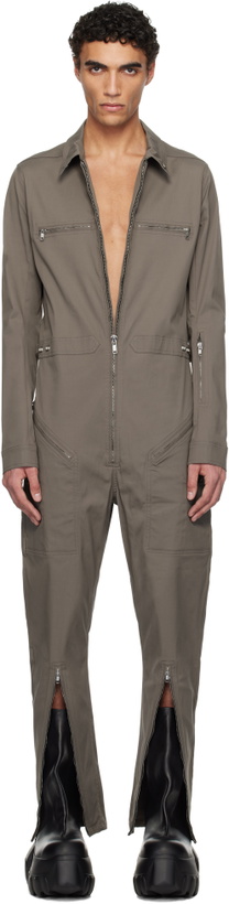 Photo: Rick Owens Gray Hollywood Headon Jumpsuit