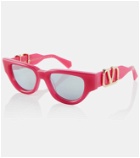 Valentino V-Due cat-eye sunglasses