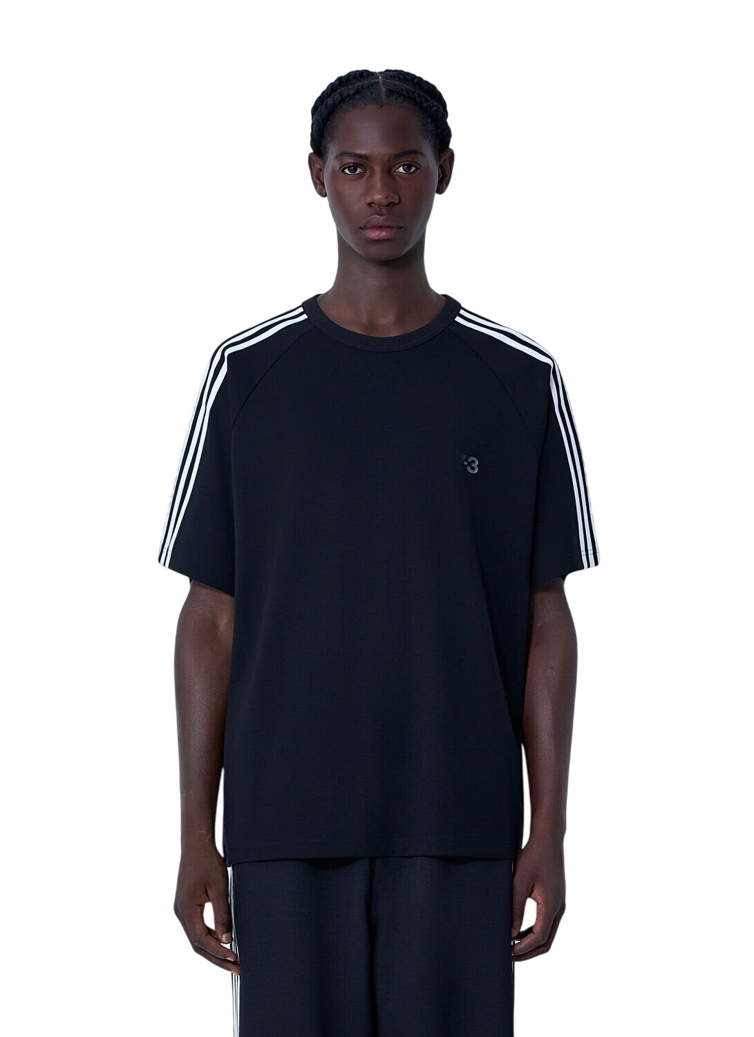 Y-3 Beige Rust Dye Long Sleeve T-Shirt Y-3