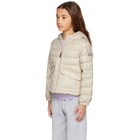 Moncler Enfant Big Kids Beige Small Ela Down Jacket