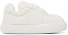 Marni White Leather Bigfoot 2.0 Sneakers