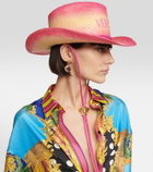 Versace Logo cowboy hat