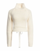 Maje Womens Turtleneck Ivory