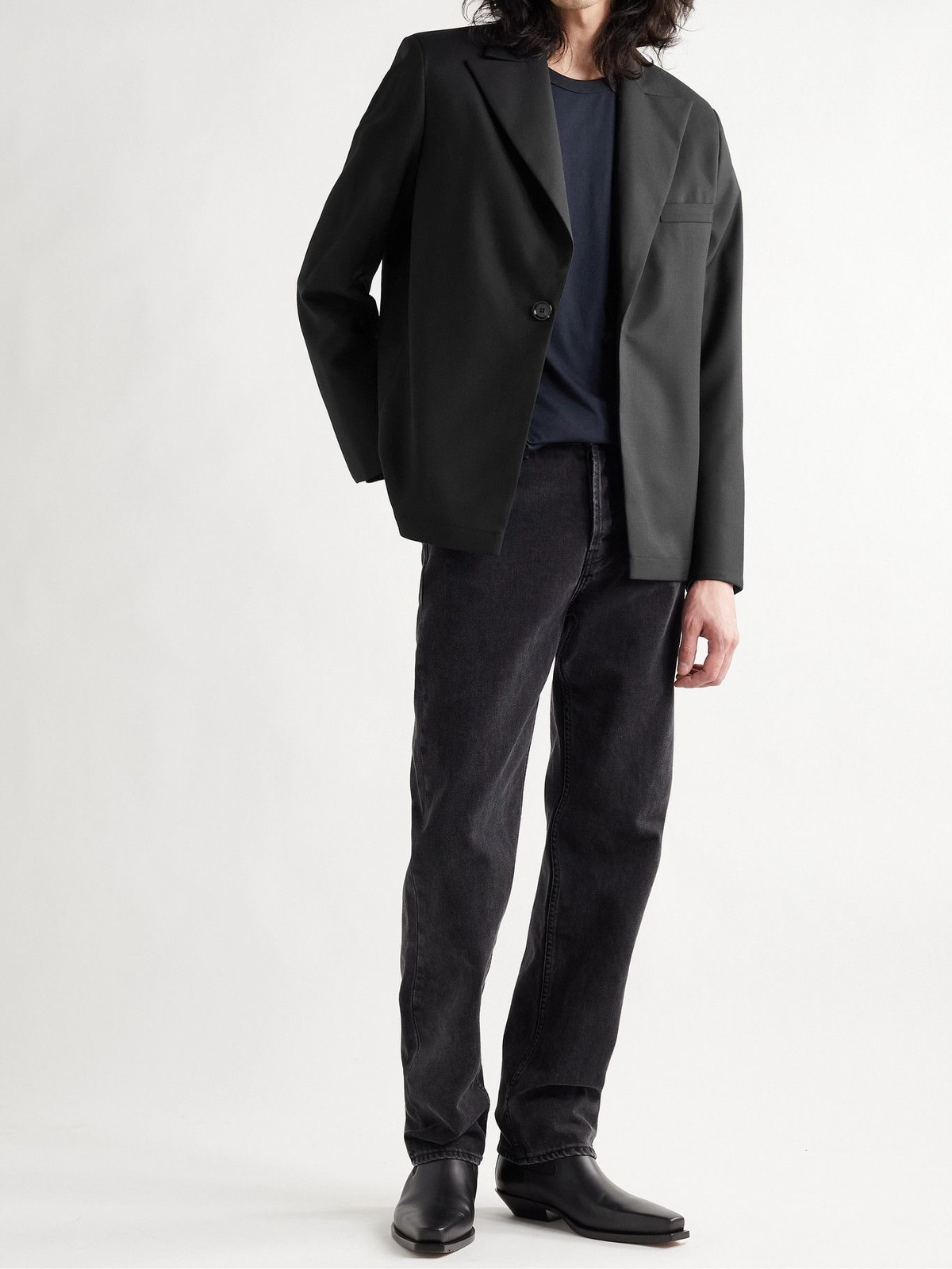 Séfr - Power Twill Blazer - Black Séfr