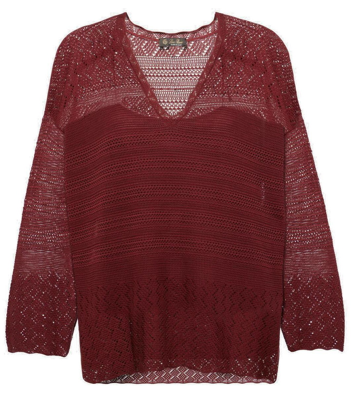 Photo: Loro Piana Molokai cotton sweater