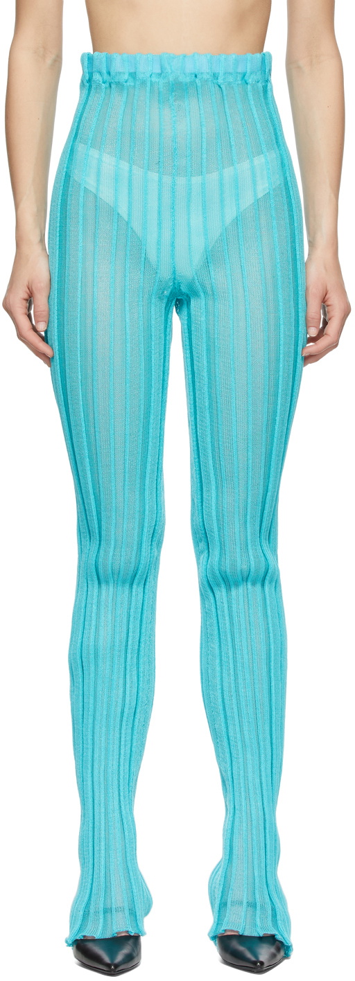 SSENSE Exclusive Blue Ara String Leggings