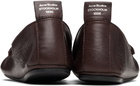Acne Studios Brown Leather Loafers