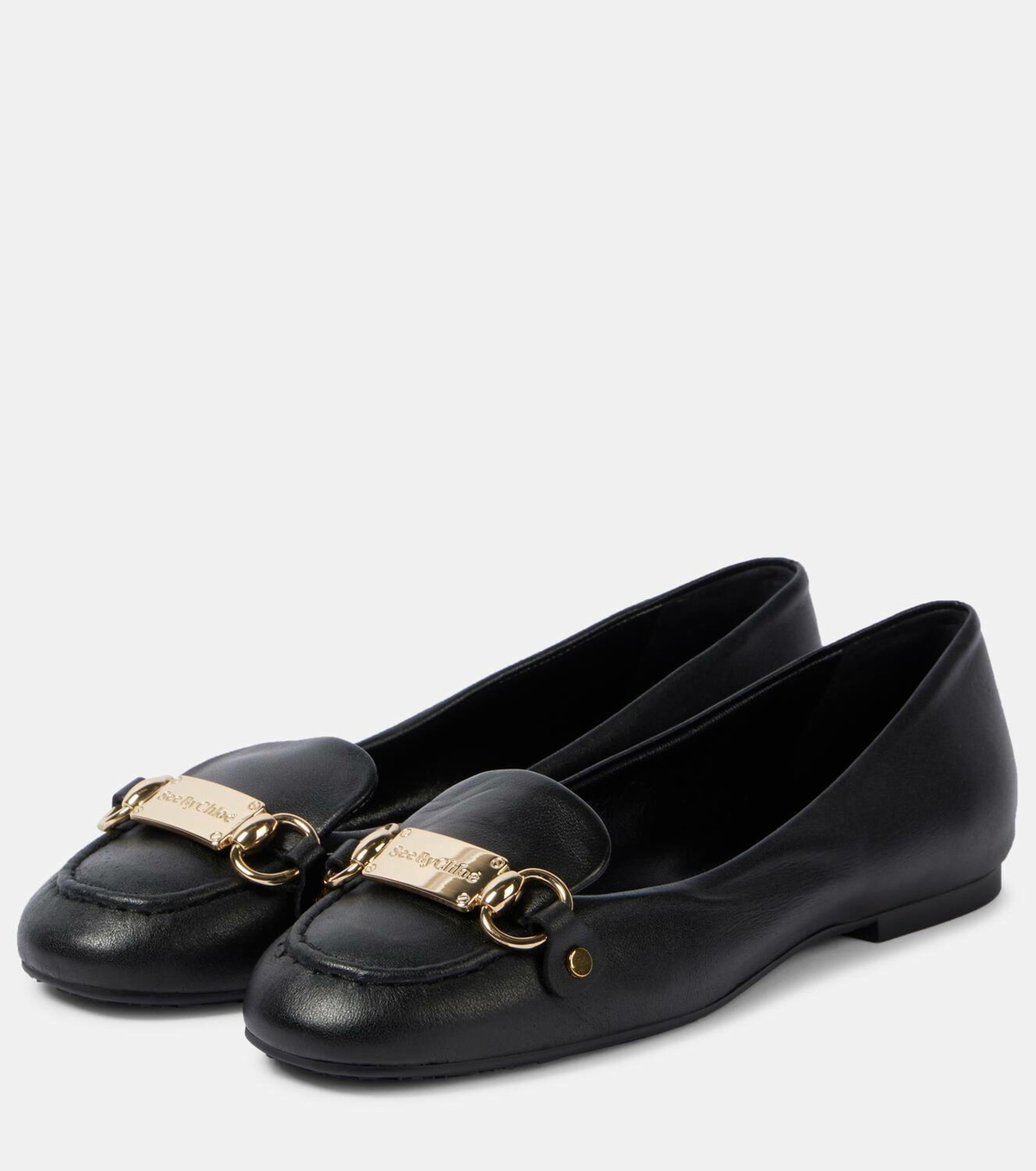 See By Chloé Jane leather ballet flats