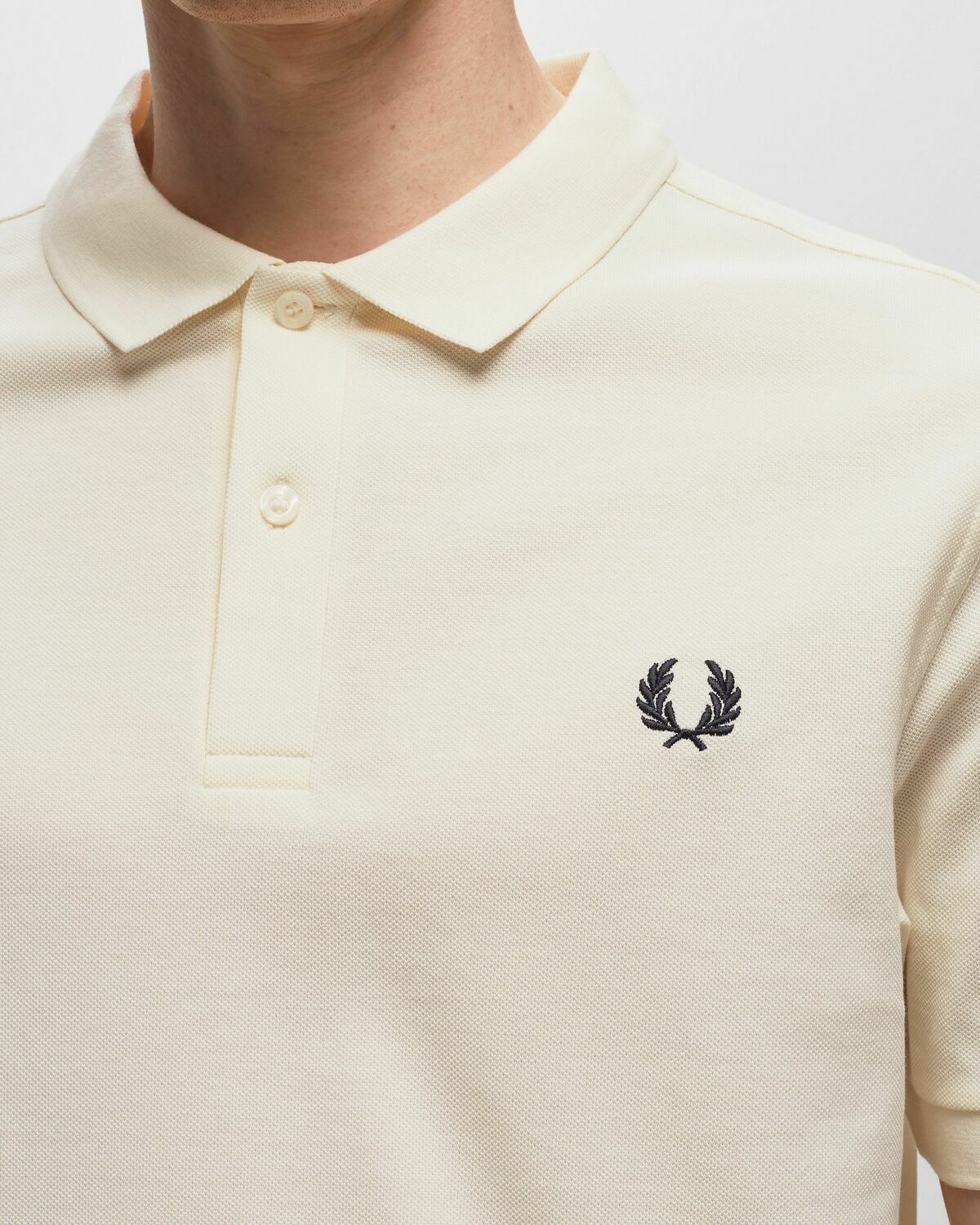 Fred Perry Plain Fred Perry Shirt Beige - Mens - Polos Fred Perry