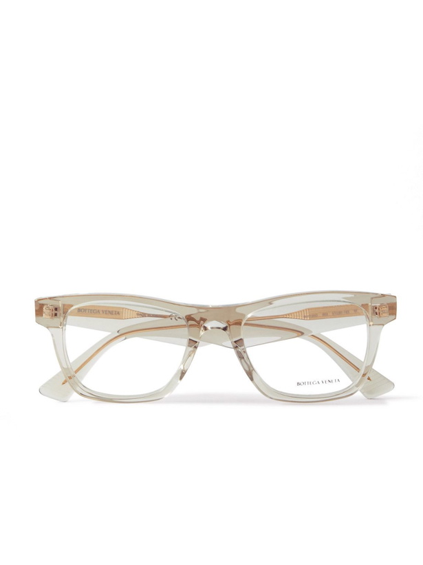 Photo: Bottega Veneta - Square-Frame Acetate Optical Glasses