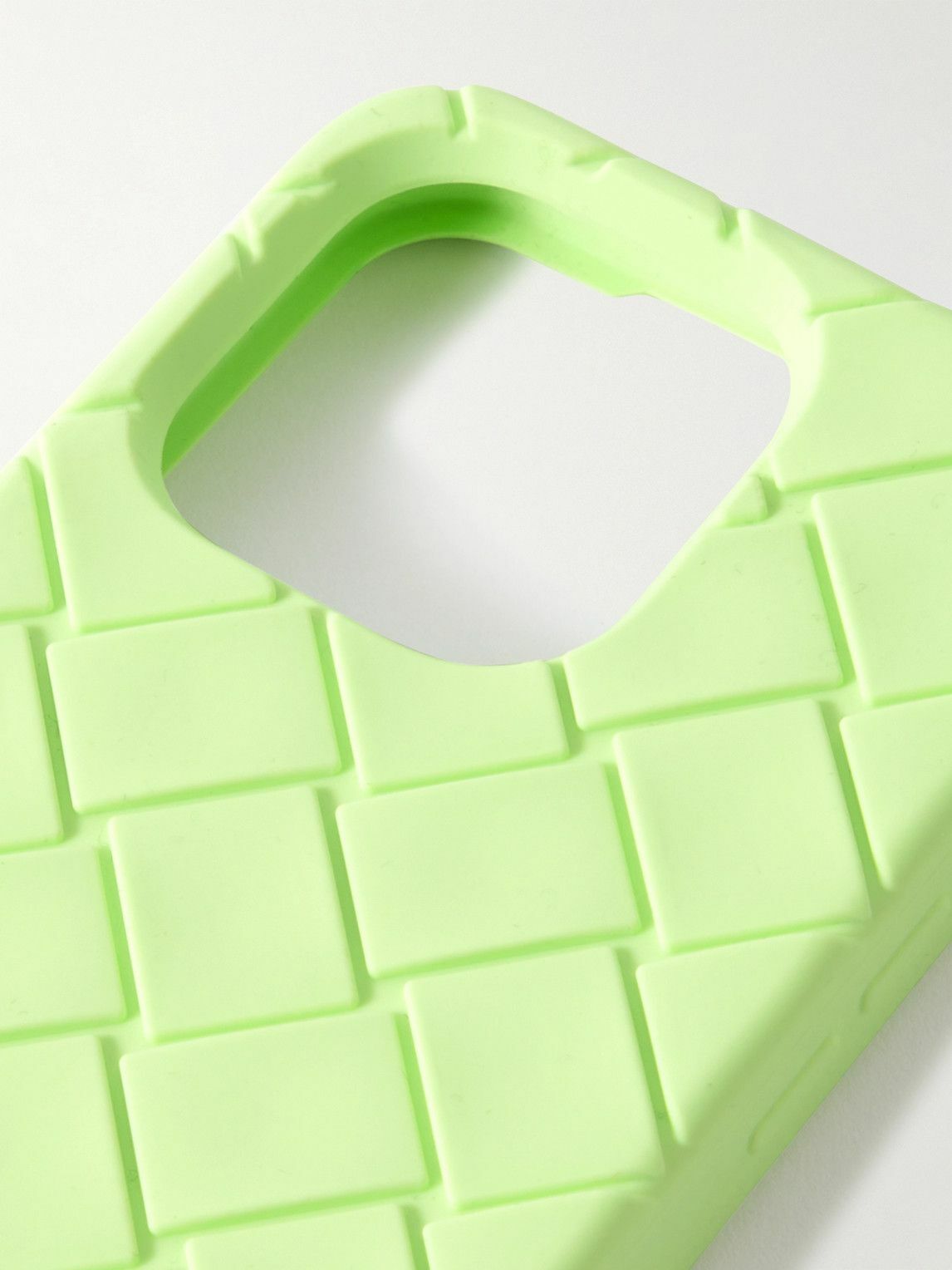 Bottega Veneta - Intrecciato Rubber iPhone 14 Pro Case