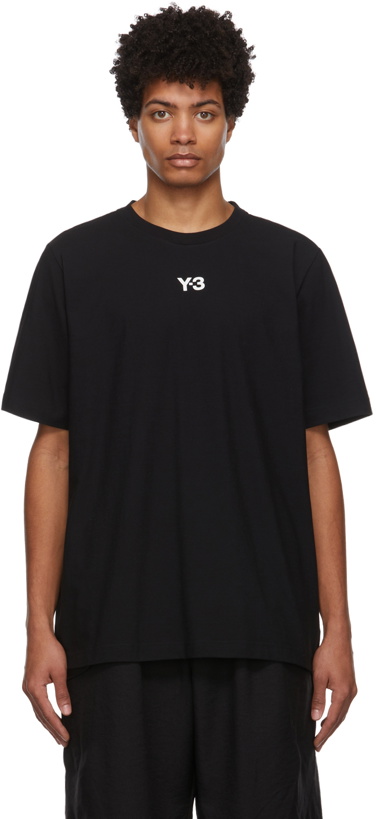 Photo: Y-3 Black CH1 Logo T-Shirt