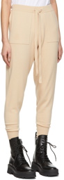 Boss BeigeWool Lounge Pants