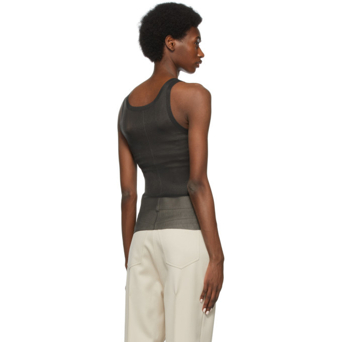 Peter Do Black Spacer Tank Top Peter Do