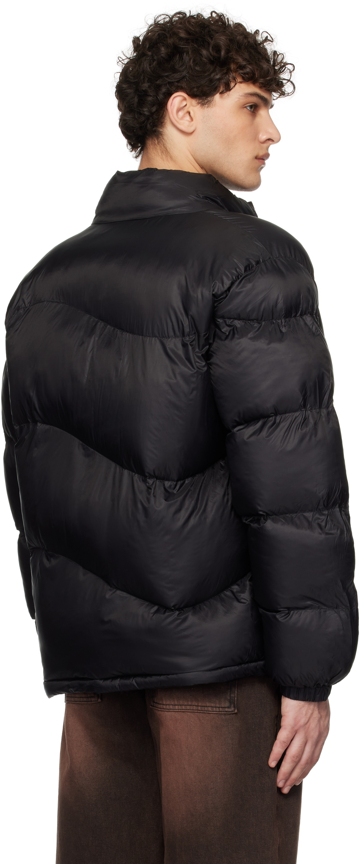 Dime Black Classic Ripstop Puffer Jacket Dime