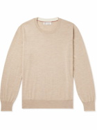 Brunello Cucinelli - Wool and Cashmere-Blend Sweater - Neutrals