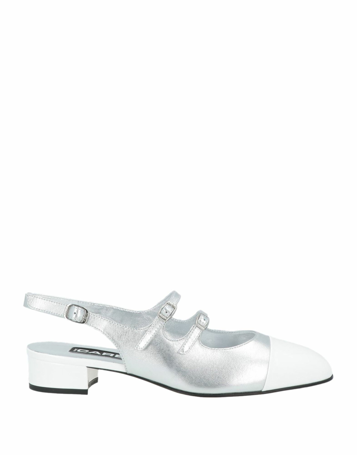 Carel Paris Womens Ballet flats in Silver