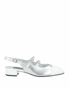 Carel Paris Womens Ballet flats in Silver