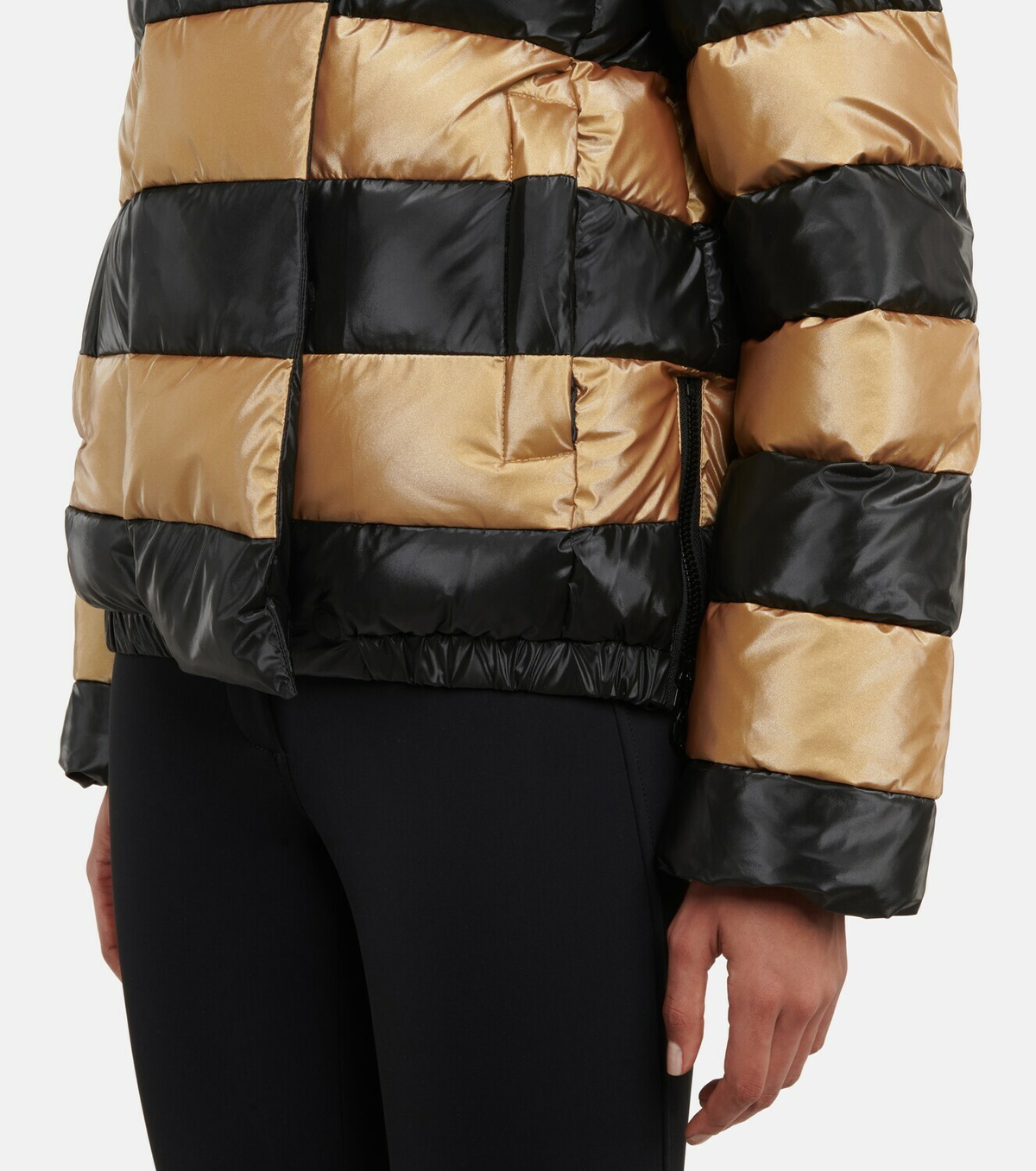 Goldbergh Dazzle striped down jacket Goldbergh