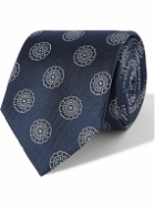 Favourbrook - Waldegrave 8.5cm Embroidered Silk-Faille Tie
