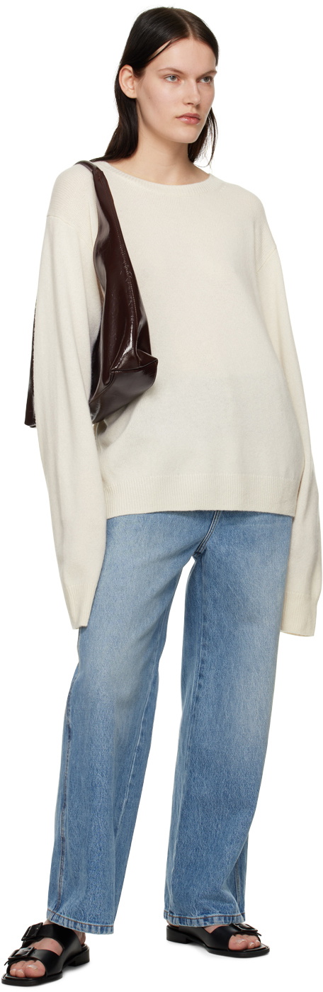 ÉTERNE Off-White James Sweater