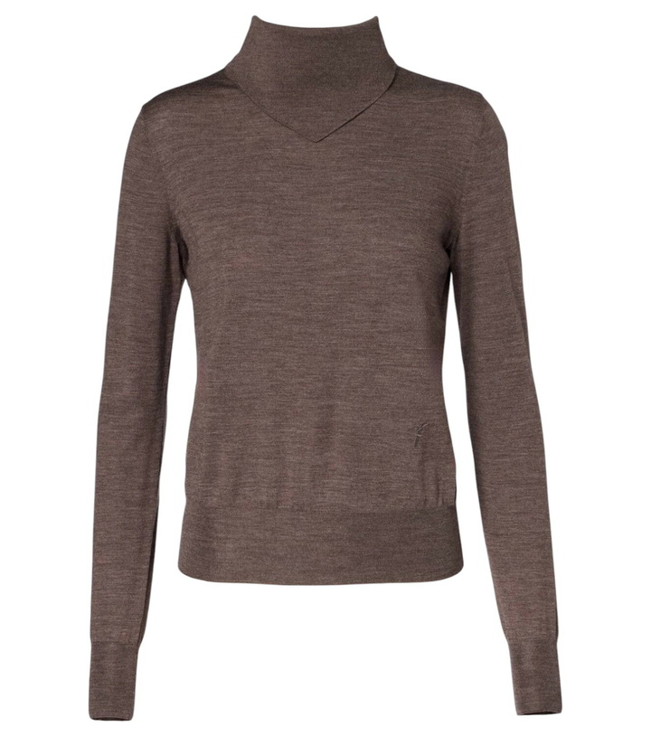 Photo: Ferragamo Wool turtleneck sweater