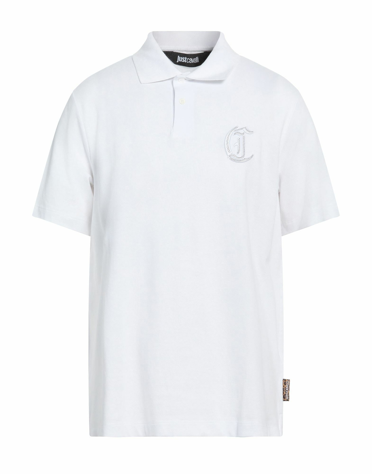 Just Cavalli Mens Polo shirt in White