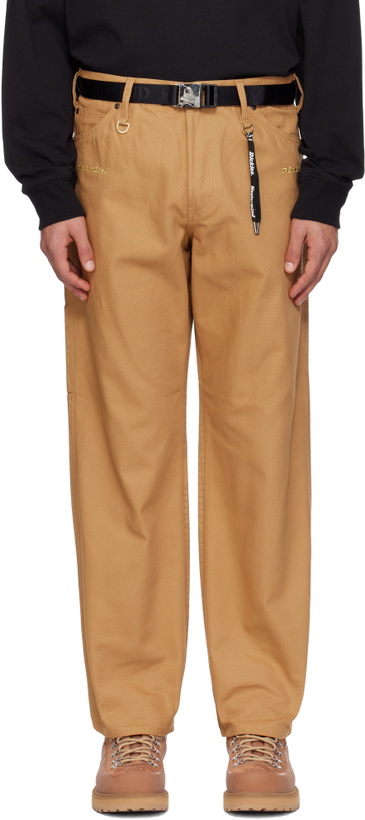 Photo: mastermind JAPAN Tan Dickies Edition Duck Trousers
