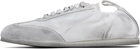Ann Demeulemeester White Sami Low-Top Boxing Sneakers