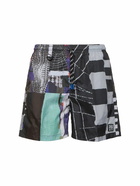 DEVA STATES Particula Printed Nylon Shorts