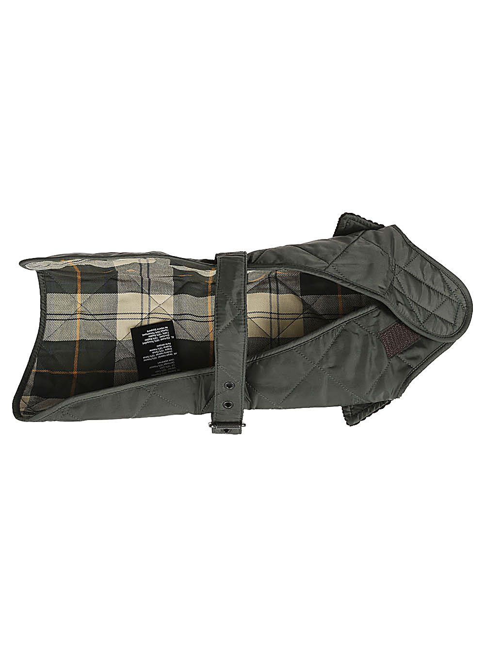 BARBOUR Waxed Cotton Quilted Dog Coat Barbour